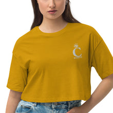 Load image into Gallery viewer, I C WORTH Loose drop shoulder crop top