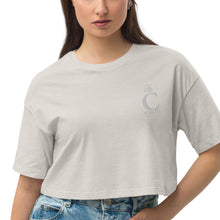 Load image into Gallery viewer, I C WORTH Loose drop shoulder crop top