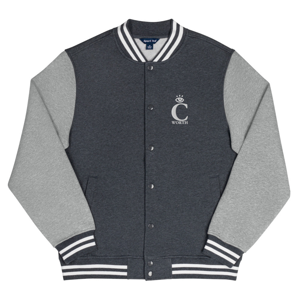 I C WORTH Men's Letterman Jacket