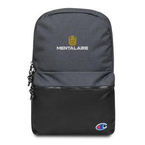 MENTALAIRE Embroidered Champion Backpack