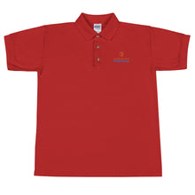 Load image into Gallery viewer, CORNELIUS WORTHAM Orange Lion Polo Shirt