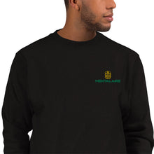 Load image into Gallery viewer, MENTALAIRE Green Logo Champion Sweatshirt