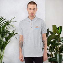 Load image into Gallery viewer, CORNELIUS WORTHAM Orange Lion Polo Shirt