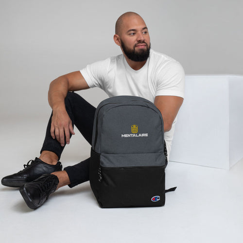 MENTALAIRE Embroidered Champion Backpack
