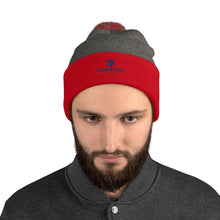 Load image into Gallery viewer, CORNELIUS WORTHAM Pom-Pom Beanie