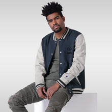 Load image into Gallery viewer, Think BIG Embroidered Champion Bomber Jacket