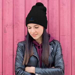 CORNELIUS WORTHAM Pom-Pom Beanie