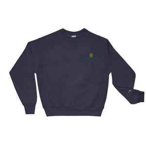 MENTALAIRE Green Logo Champion Sweatshirt