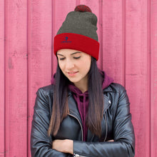 Load image into Gallery viewer, CORNELIUS WORTHAM Pom-Pom Beanie