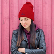 Load image into Gallery viewer, CORNELIUS WORTHAM Pom-Pom Beanie