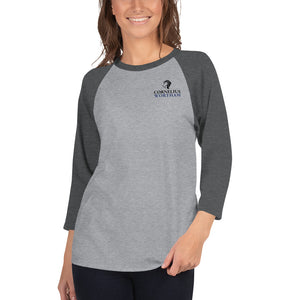 CORNELIUS WORTHAM 3/4 sleeve Raglan Shirt