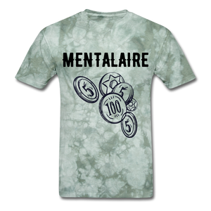 Men's T-Shirt - military green tie dye