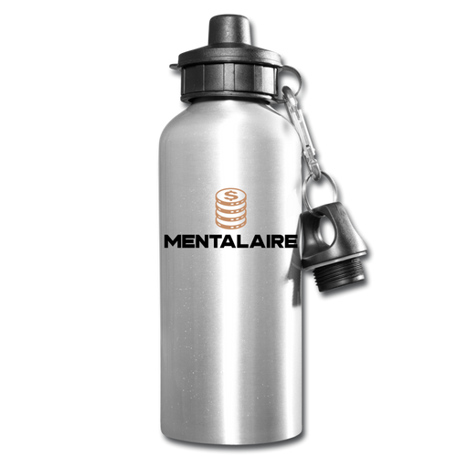 MENTAILRE Water Bottle - silver