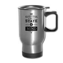Load image into Gallery viewer, State of Mind Travel Mug - silver