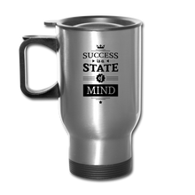 Load image into Gallery viewer, State of Mind Travel Mug - silver