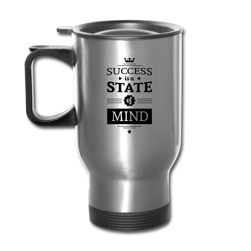 State of Mind Travel Mug - silver