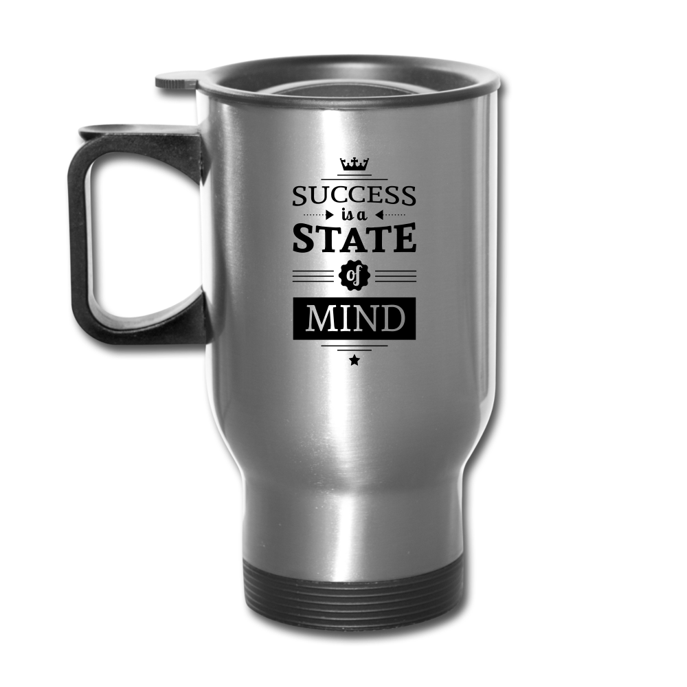 State of Mind Travel Mug - silver