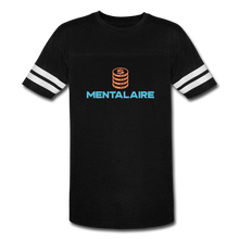 Load image into Gallery viewer, MENTALAIRE Vintage Sport T-Shirt - black/white