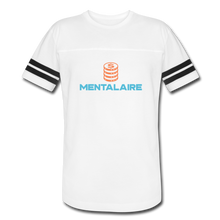 Load image into Gallery viewer, MENTALAIRE Vintage Sport T-Shirt - white/black