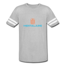 Load image into Gallery viewer, MENTALAIRE Vintage Sport T-Shirt - heather gray/white