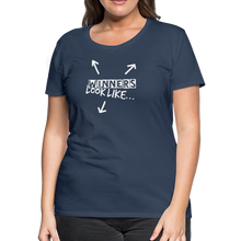 Load image into Gallery viewer, The Winning Look Women’s Premium T-Shirt - navy
