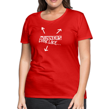 Load image into Gallery viewer, The Winning Look Women’s Premium T-Shirt - red