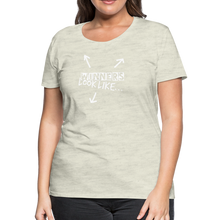 Load image into Gallery viewer, The Winning Look Women’s Premium T-Shirt - heather oatmeal