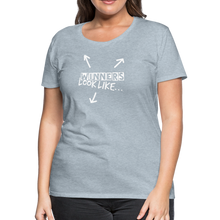 Load image into Gallery viewer, The Winning Look Women’s Premium T-Shirt - heather ice blue
