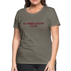 MENTALAIRE Women’s Premium T-Shirt - asphalt gray