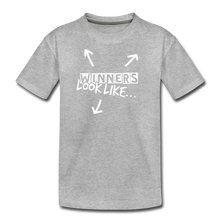 Load image into Gallery viewer, The Winning Look Kids&#39; Premium T-Shirt - heather gray