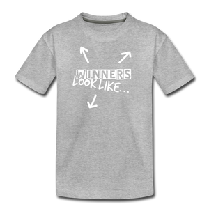 The Winning Look Kids' Premium T-Shirt - heather gray