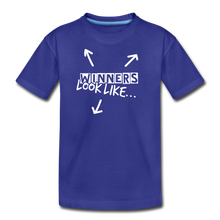 Load image into Gallery viewer, The Winning Look Kids&#39; Premium T-Shirt - royal blue