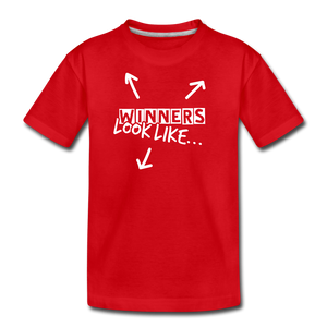 The Winning Look Kids' Premium T-Shirt - red