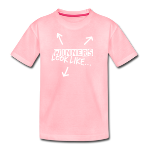 The Winning Look Kids' Premium T-Shirt - pink