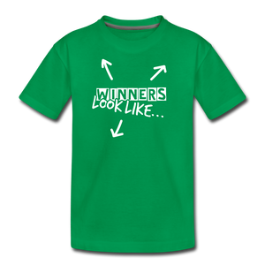 The Winning Look Kids' Premium T-Shirt - kelly green