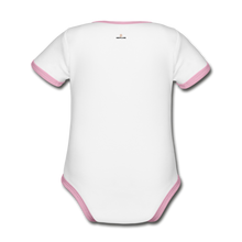 Load image into Gallery viewer, The Winning Look Short Sleeve Baby Bodysuit - white/pink