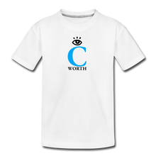 Load image into Gallery viewer, I C WORTH Kids&#39; Premium T-Shirt - white