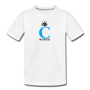I C WORTH Kids' Premium T-Shirt - white