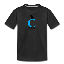 Load image into Gallery viewer, I C WORTH Kids&#39; Premium T-Shirt - black