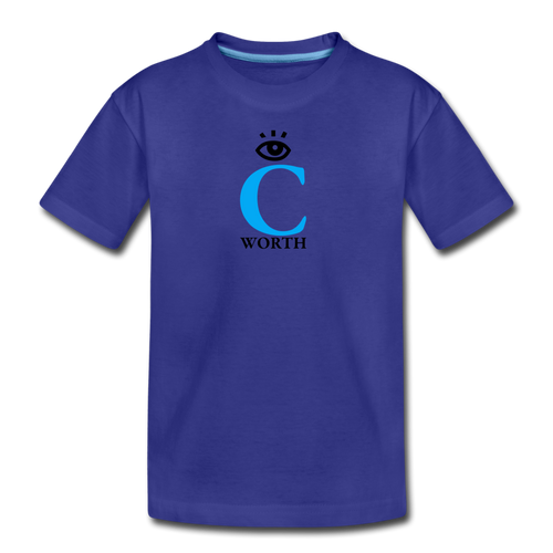 I C WORTH Kids' Premium T-Shirt - royal blue