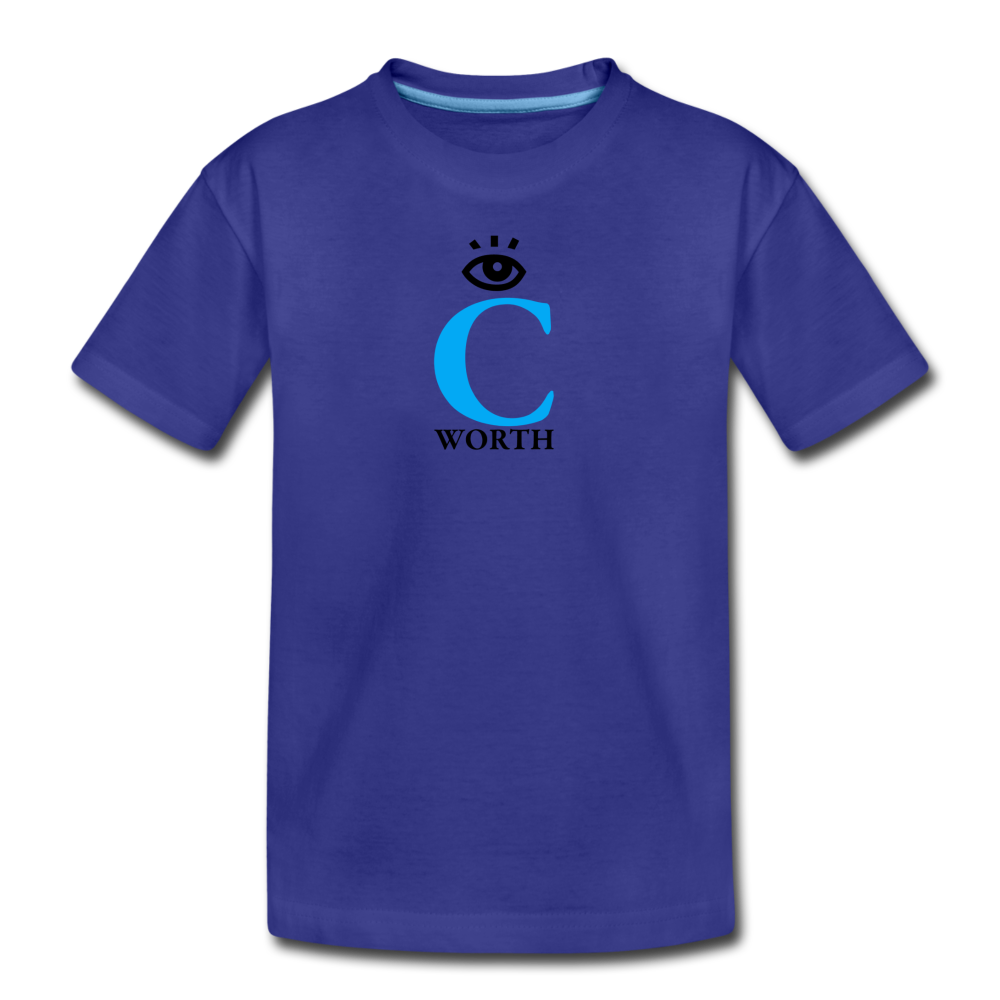 I C WORTH Kids' Premium T-Shirt - royal blue