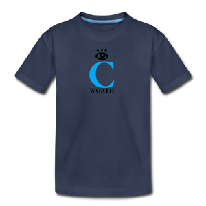 I C WORTH Kids' Premium T-Shirt - navy