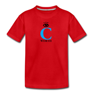 I C WORTH Kids' Premium T-Shirt - red