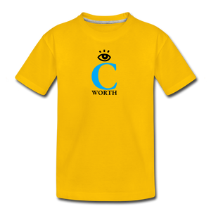 I C WORTH Kids' Premium T-Shirt - sun yellow