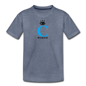 I C WORTH Kids' Premium T-Shirt - heather blue