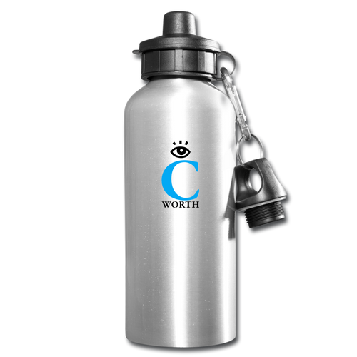I C WORTH Water Bottle - silver