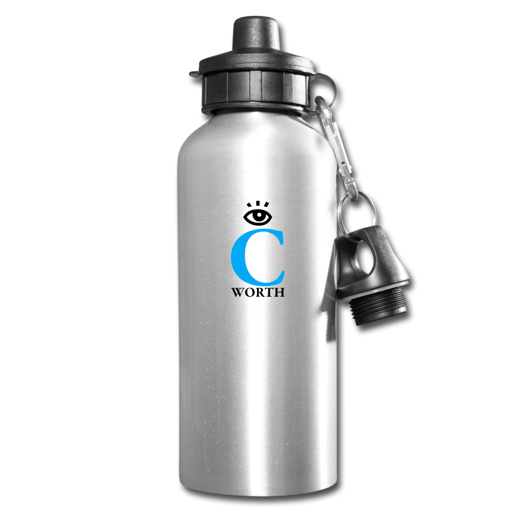 I C WORTH Water Bottle - silver