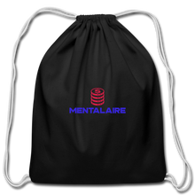 Load image into Gallery viewer, MENTALAIRE Cotton Drawstring Bag - black