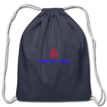 Load image into Gallery viewer, MENTALAIRE Cotton Drawstring Bag - navy