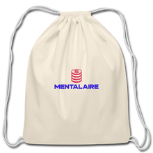 Load image into Gallery viewer, MENTALAIRE Cotton Drawstring Bag - natural